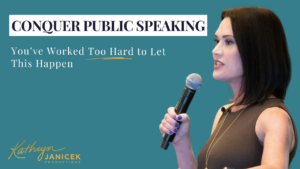 conquer public speaking