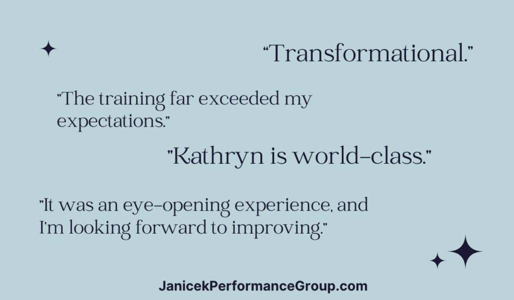 janicek performance group reviews